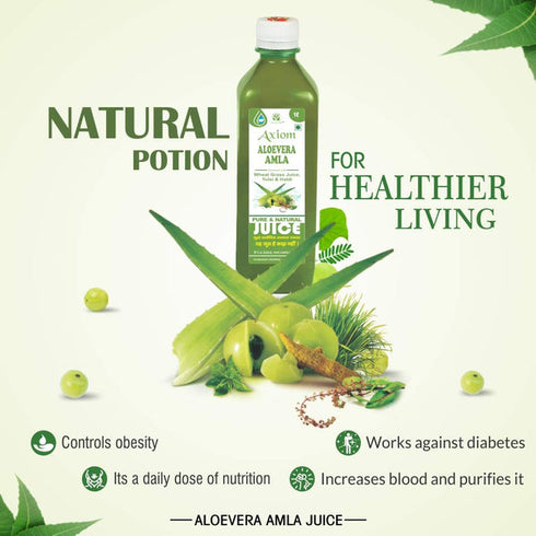 Axiom Aloevera Amla Juice